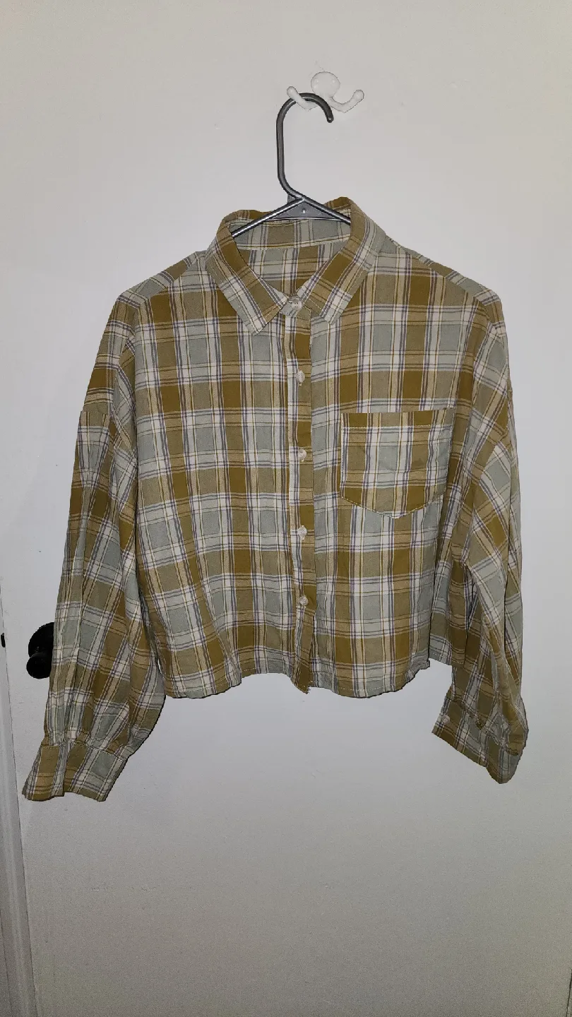 Plaid Crop Top image indicator(2)