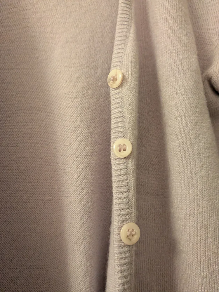 Lilac Wool Cardigan - Size Small image indicator(2)