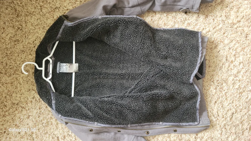 Girls junior Groggy Grey Jacket - Size M/M image indicator(4)