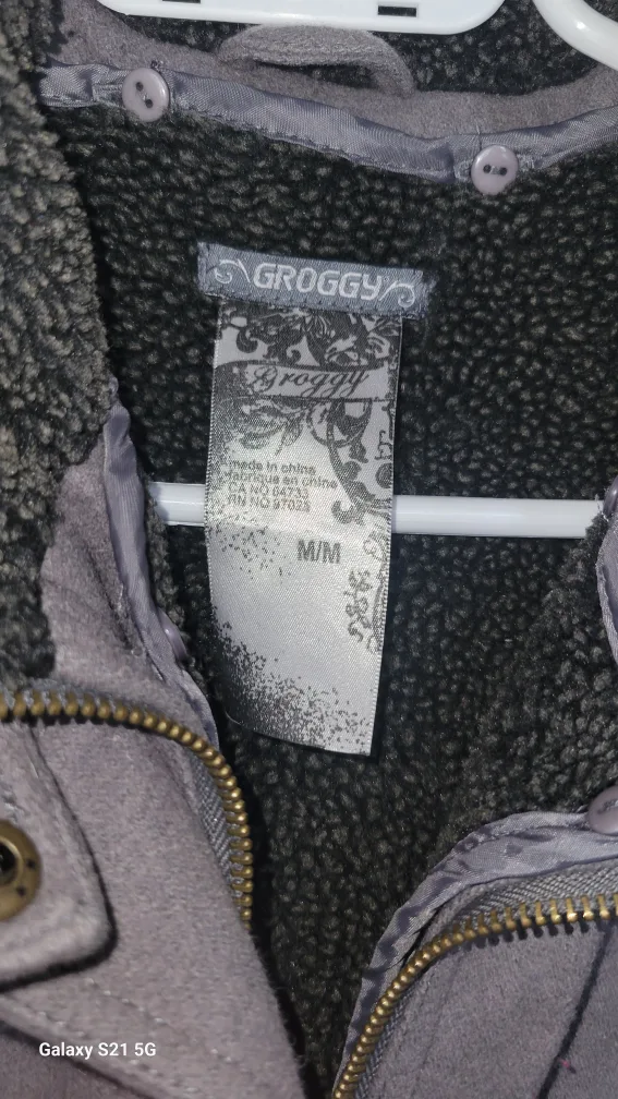 Girls junior Groggy Grey Jacket - Size M/M image indicator(5)