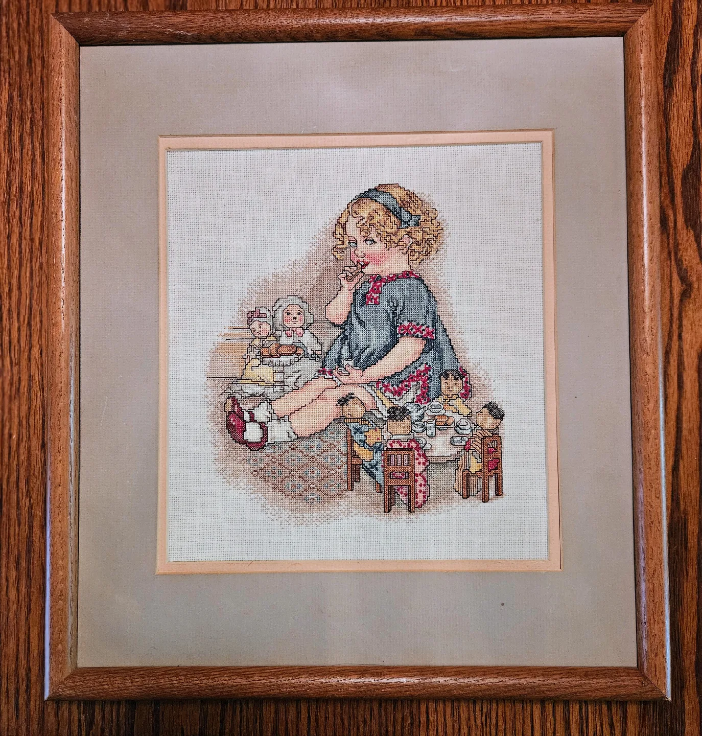 Framed Cross Stitch Art