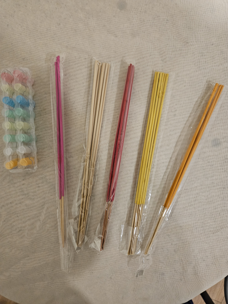 Incense Sticks - Assorted Colours 🧡 - photo 2