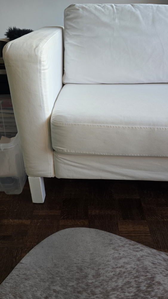 White Sofa - Some Wear - photo 4