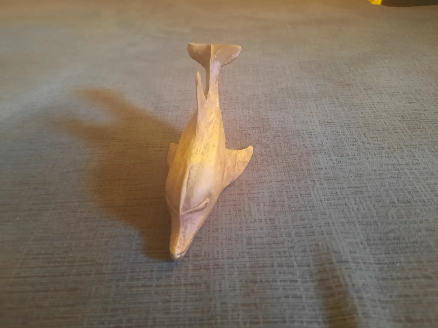 Wooden Dolphin Figurine pick up only image indicator(3)