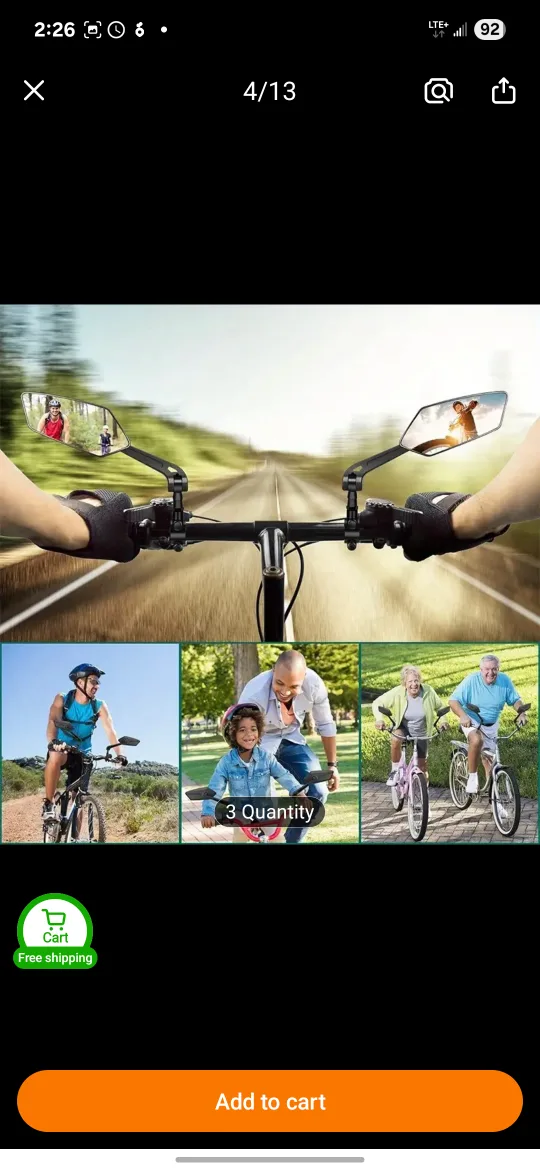 Bicycle bar , pick Scarborough or oshawa image indicator(4)