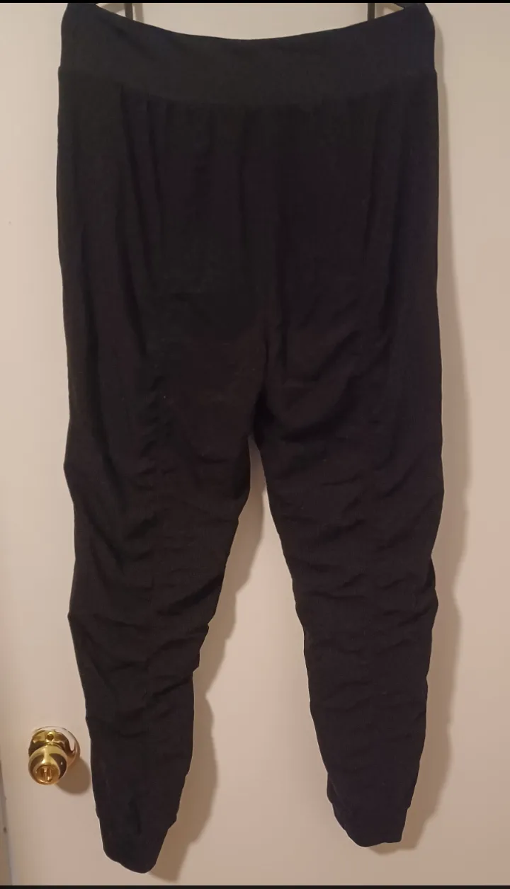 Joe Fresh Active Black Pants - Size M thumbnail
