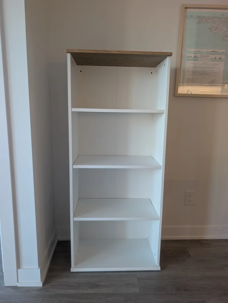 IKEA Skruvby Bookcase - White, Like New