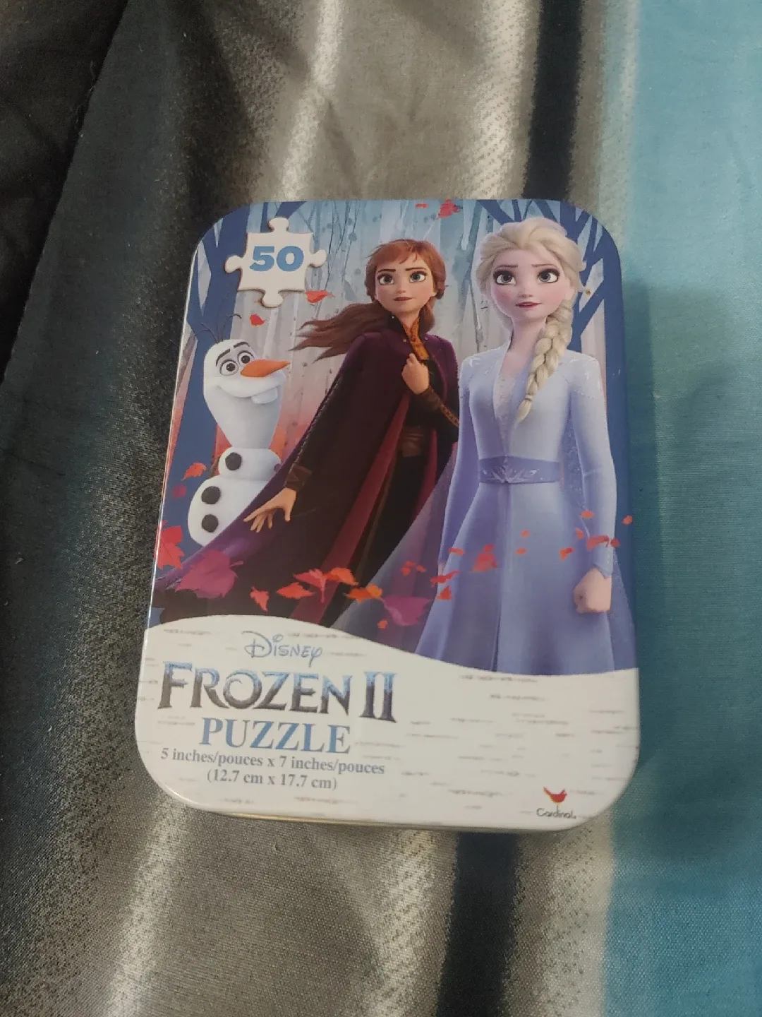 Disney Frozen II 50-Piece Puzzle in Tin thumbnail