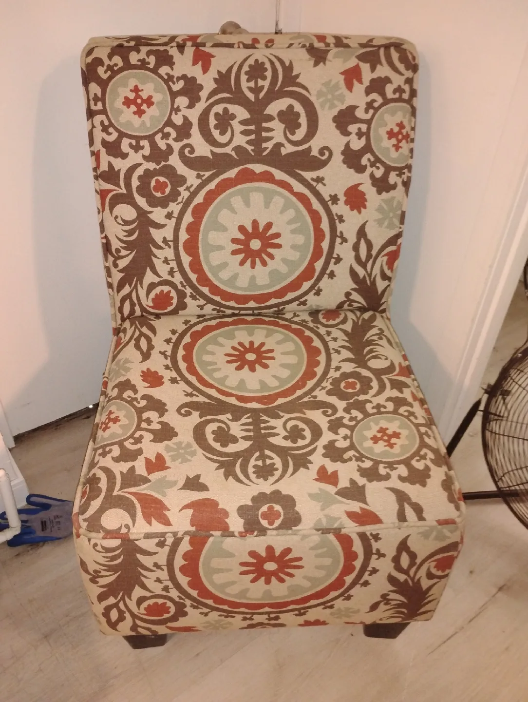 Patterned Accent Chair thumbnail