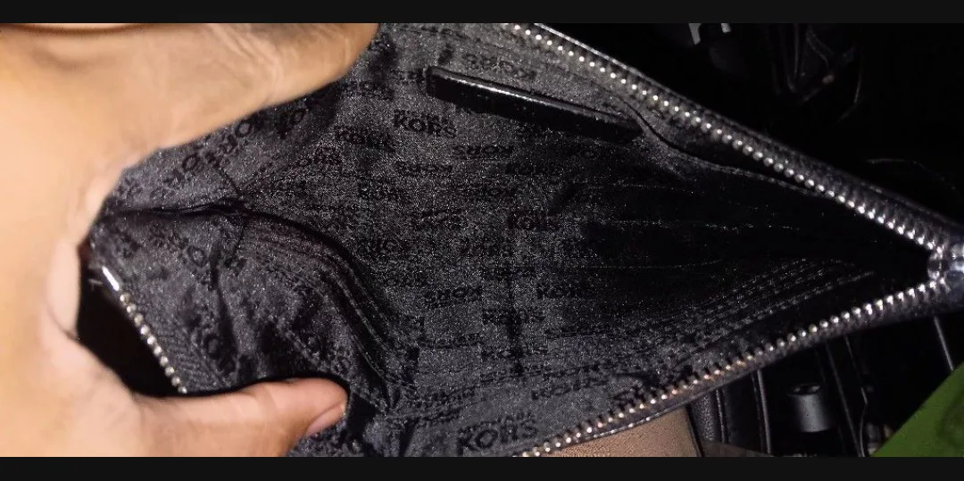 Michael Kors Black Star Print Wristlet image indicator(3)