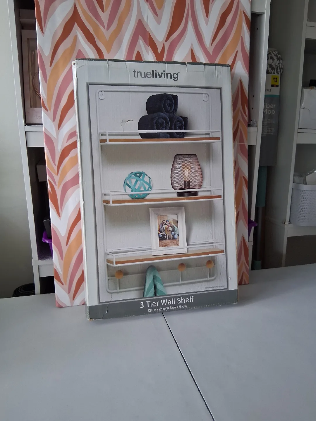 trueliving 3 Tier Wall Shelf 13.6x22 thumbnail
