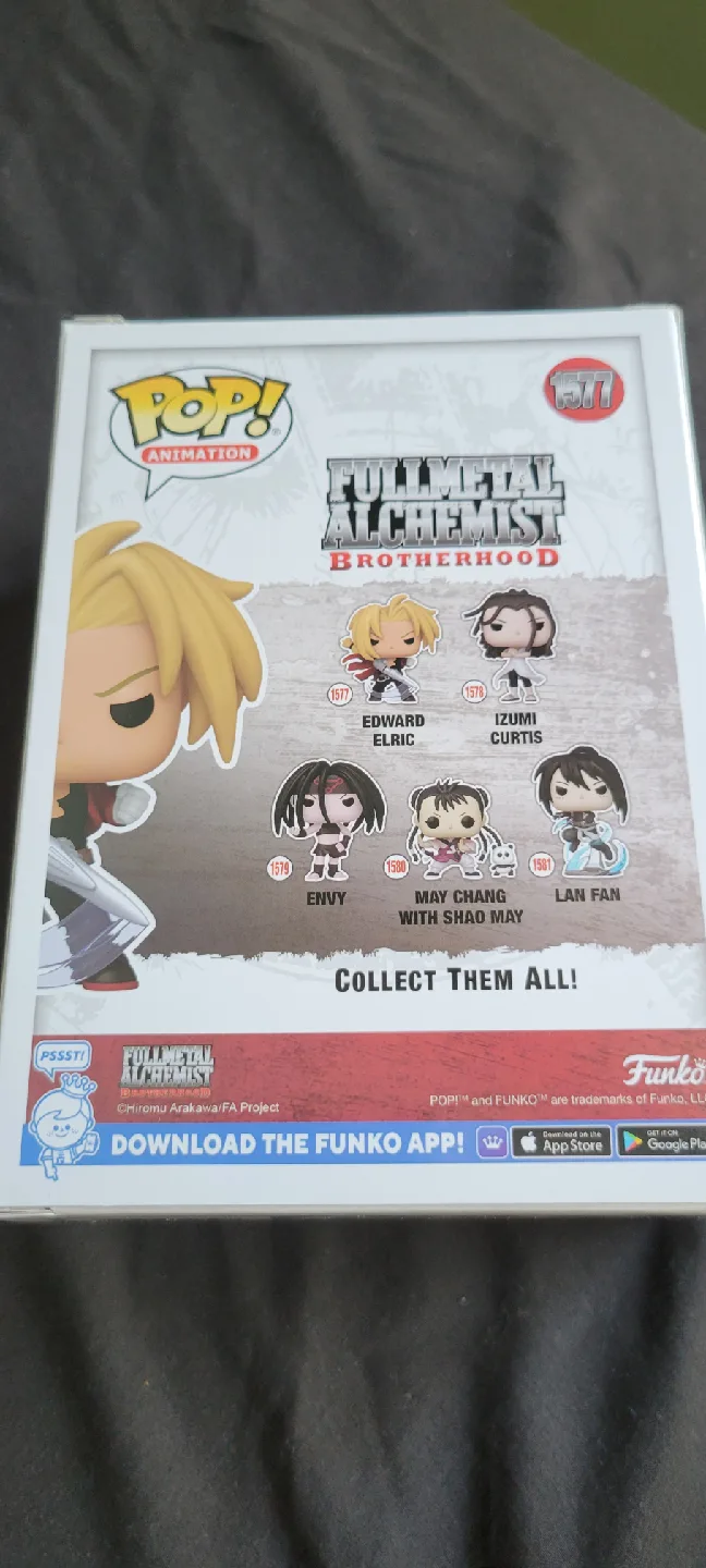 Funko Pop! Animation: Fullmetal Alchemist - Edward Elric #1577 image indicator(2)
