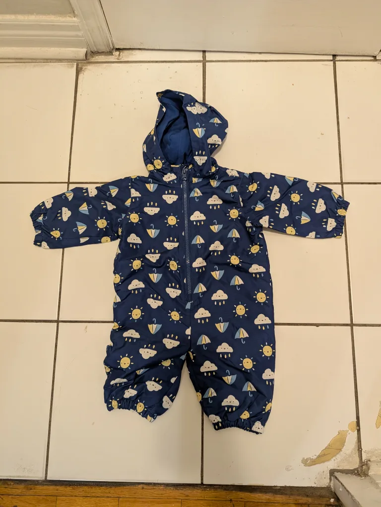 Joe Fresh Baby Rain Suit - 3-6 Months