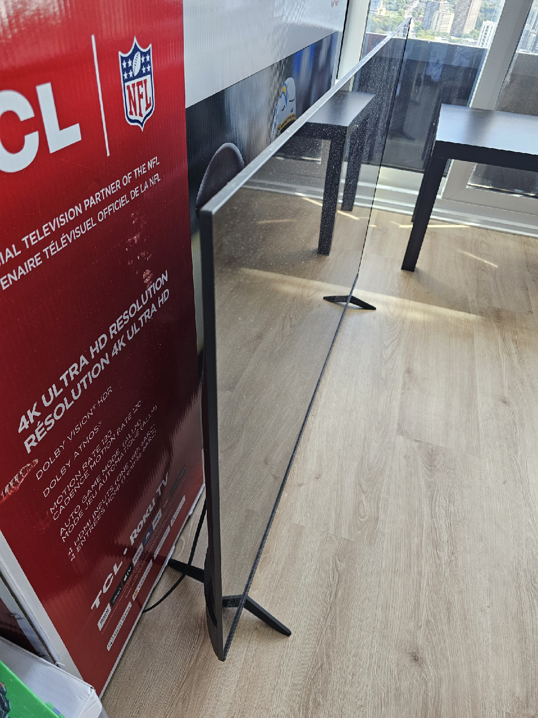 TCL 55" 4K UHD HDR Roku TV - Like New! - photo 3
