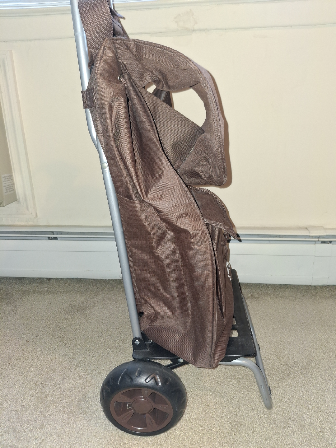 Folding Trolley Dolly - Brown - photo 2