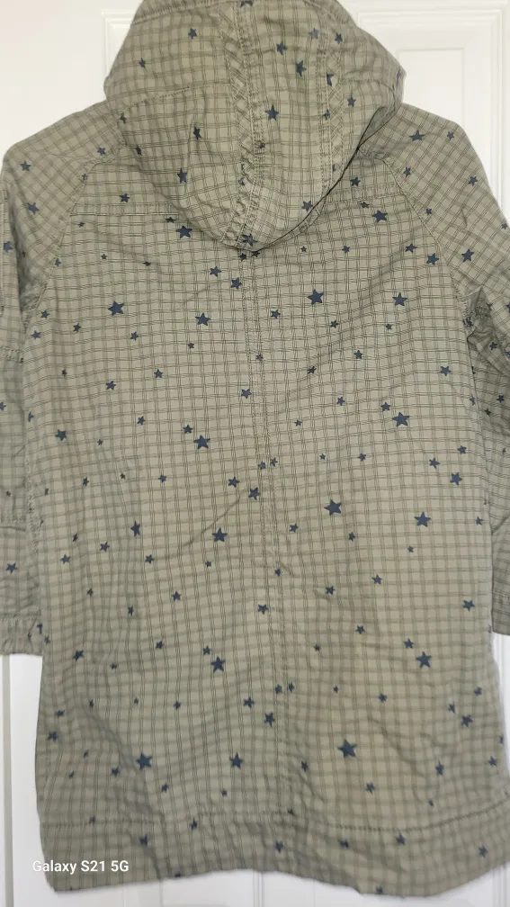 Gap Kids L/G Olive Green Star Jacket image indicator(5)