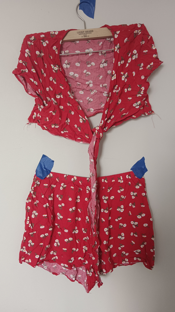 Floral Romper - Size L - XL