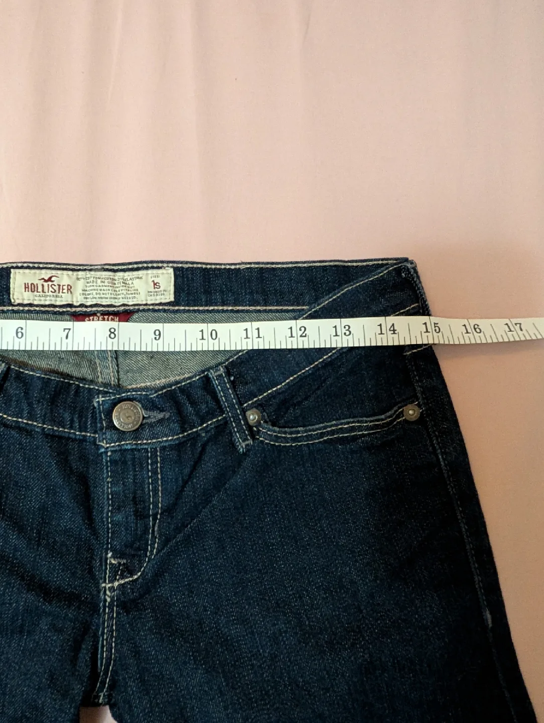 Hollister Low Rise Skinny Jeans - Size 1S (W30 L31) image indicator(5)