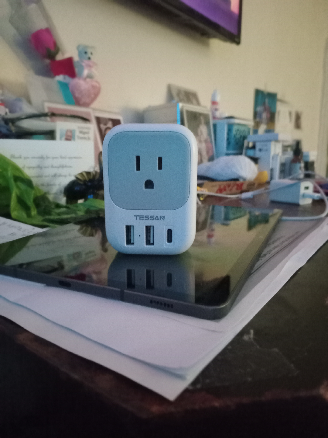 TESSAN Wall Plug Extender