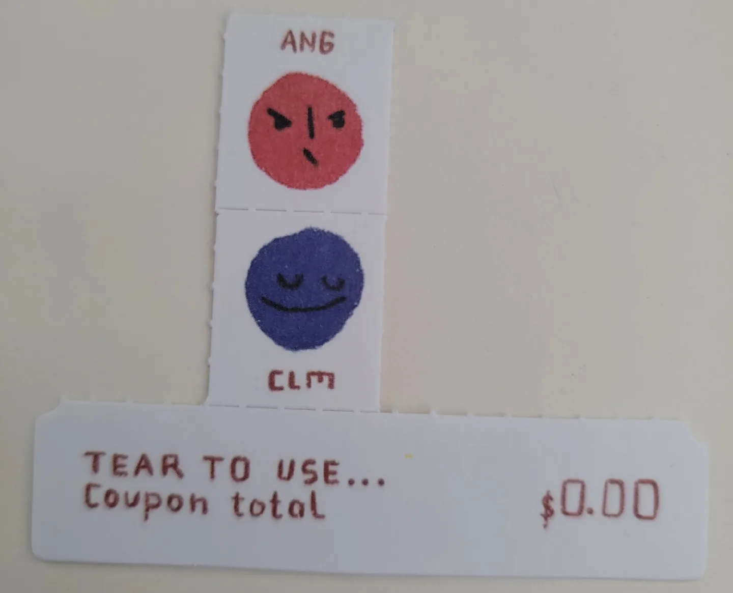 🥕 8 mini sheets of Eurekastudio Emotion Coupon Stickers image indicator(2)