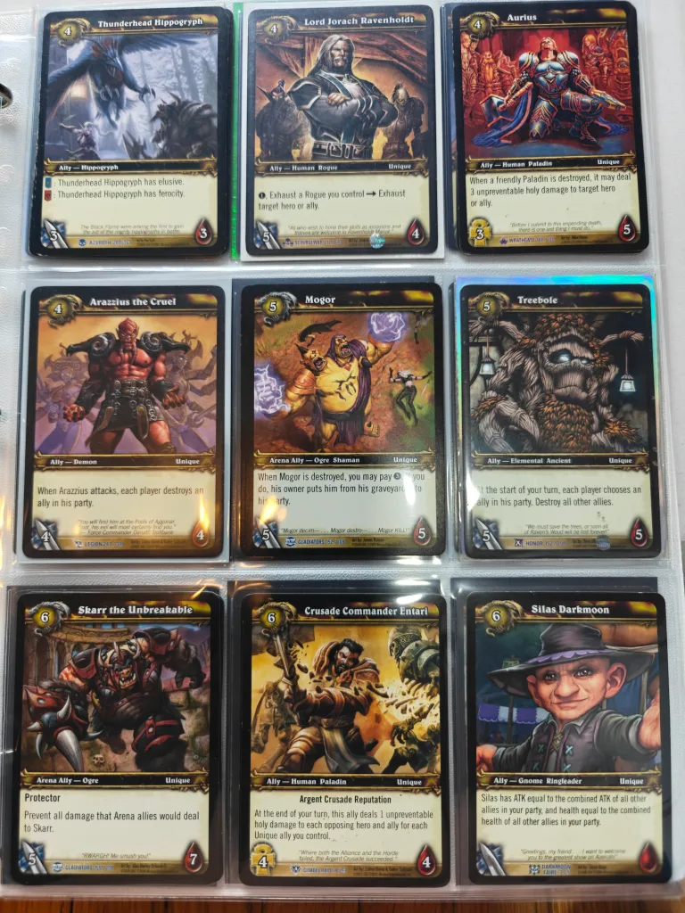 World of Warcraft TCG Cards (Locations Quests & Neutral) image indicator(2)