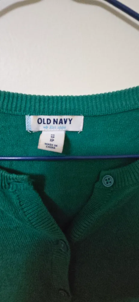 Old Navy Green Cardigan - Size XS image indicator(2)