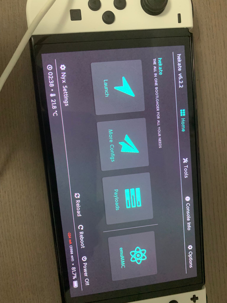 Switch Modding - V1V2 Oled Lite - Regular