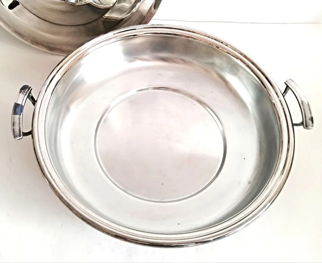 Silver Plated Serving Dish ~ Marlboro Plate image indicator(7)