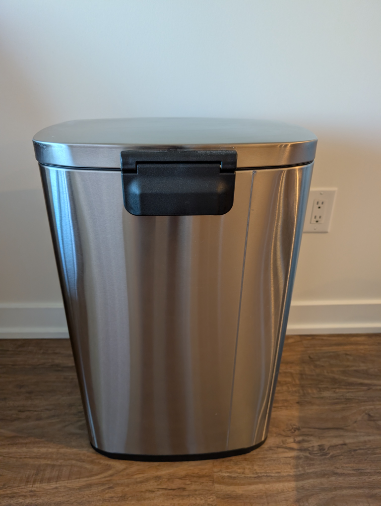 50L Stainless Steel Step Trash Can - photo 5