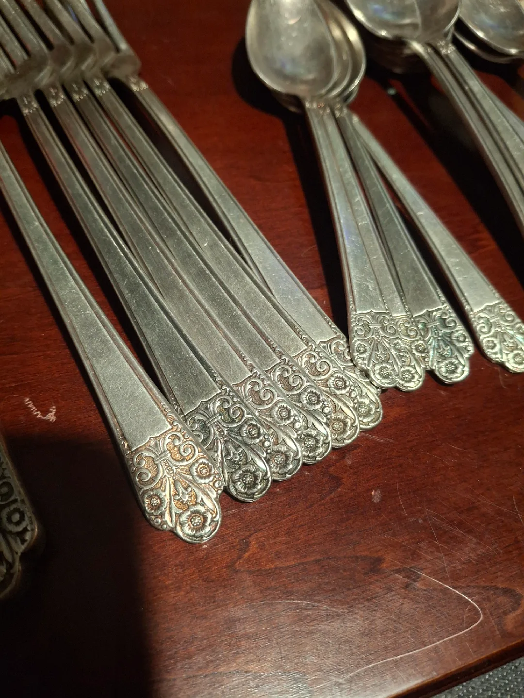 Vintage Silverware Set image indicator(6)