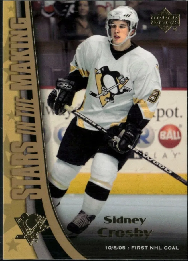 2005/06 Upper Deck Stars in the Making #SM1 Sidney Crosby RC thumbnail