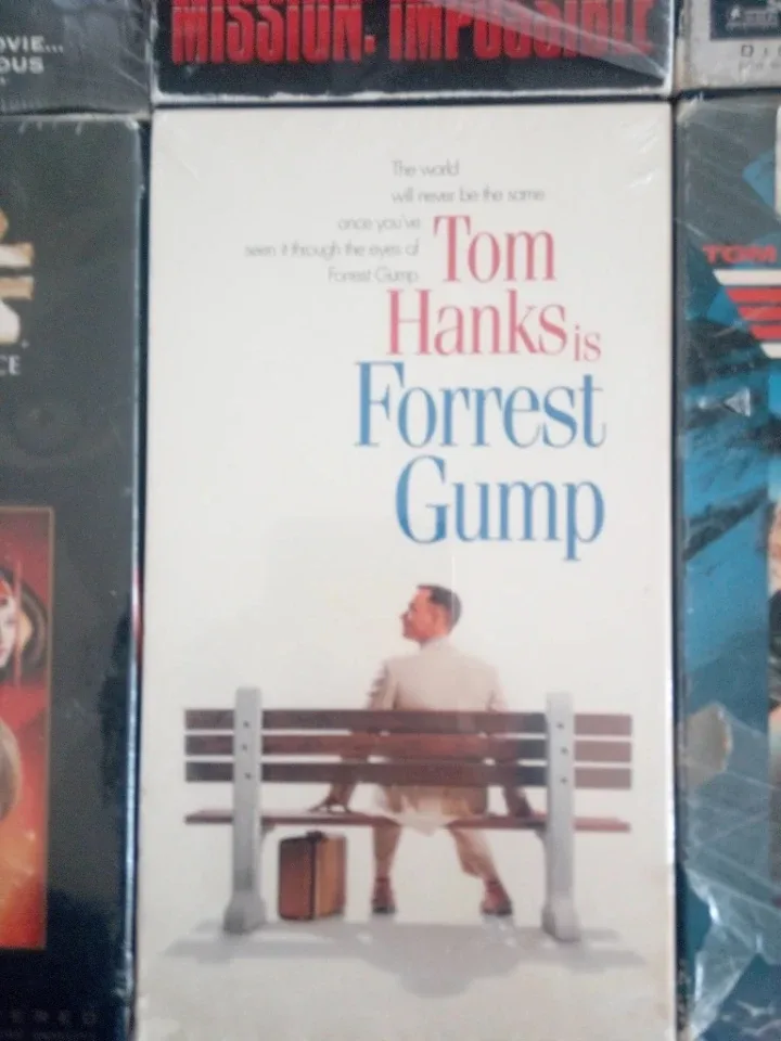 VHS Tapes: Star Wars, Mission Impossible, Top Gun, Forrest Gump image indicator(3)