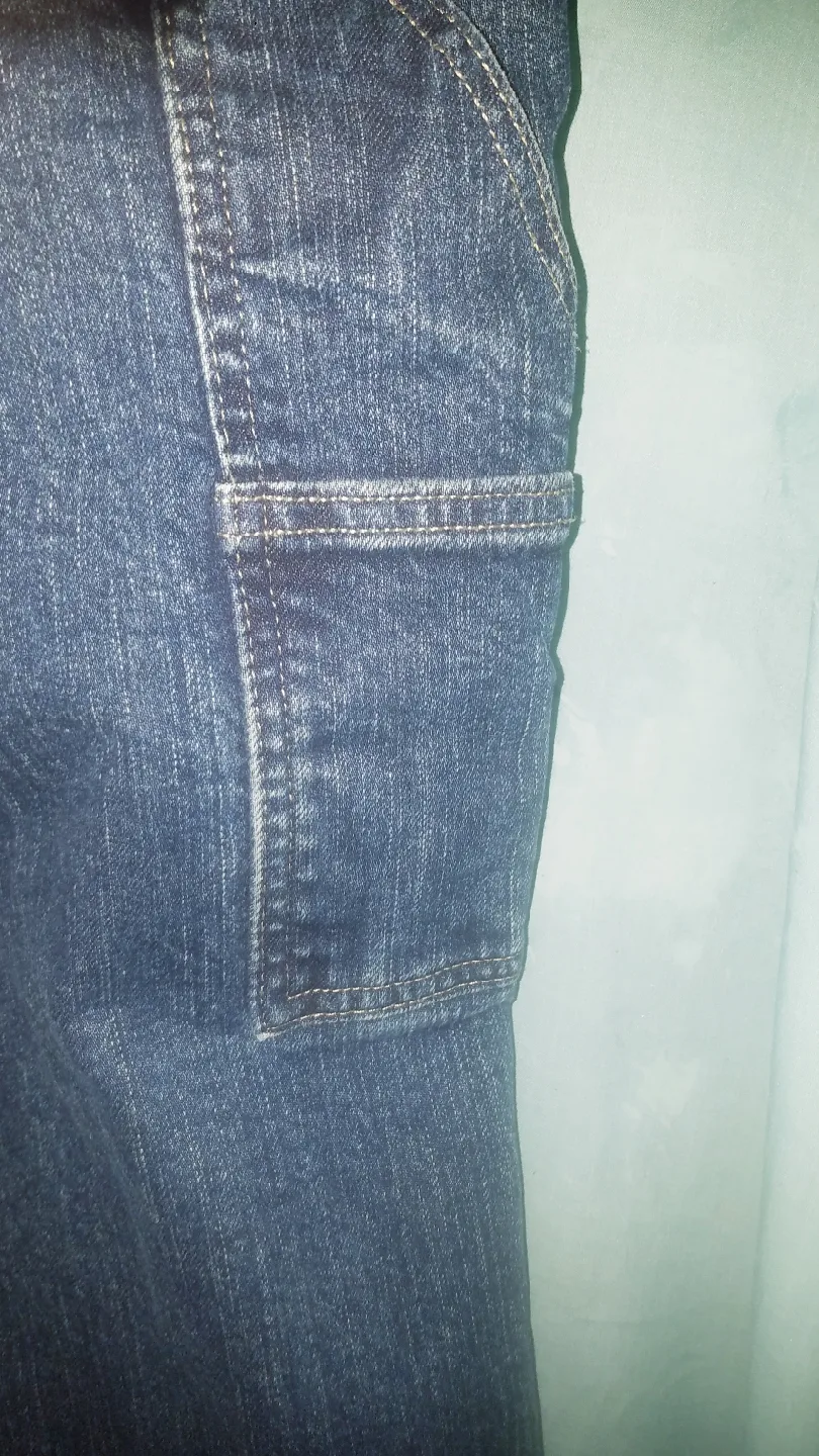 Dickies Blue Denim Carpenter Jeans Mens Size 40 x 30 image indicator(7)