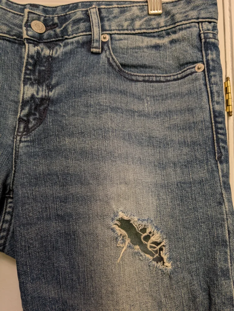 Gap 1969 Always Skinny Jeans Size 30 image indicator(10)