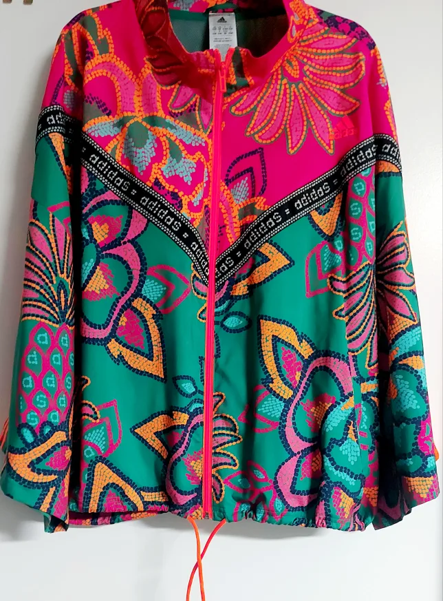 Adidas Jacket Pink & Green New thumbnail