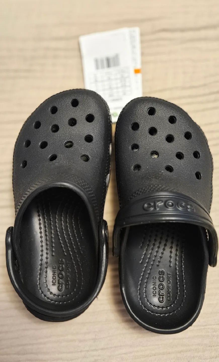 Iconic Crocs Comfort Child-11 Black thumbnail