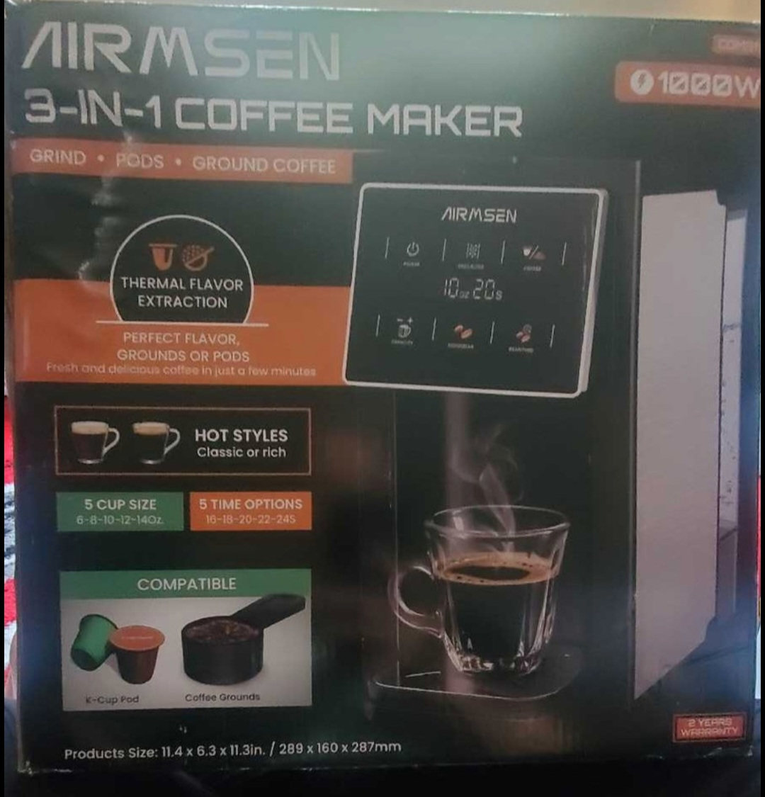 Airmsen 3-in-1 Coffee Maker - photo 2