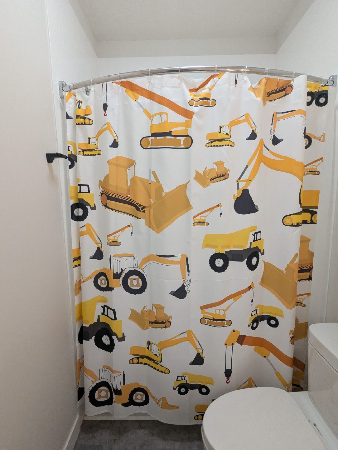 Construction Vehicle Bathroom Set