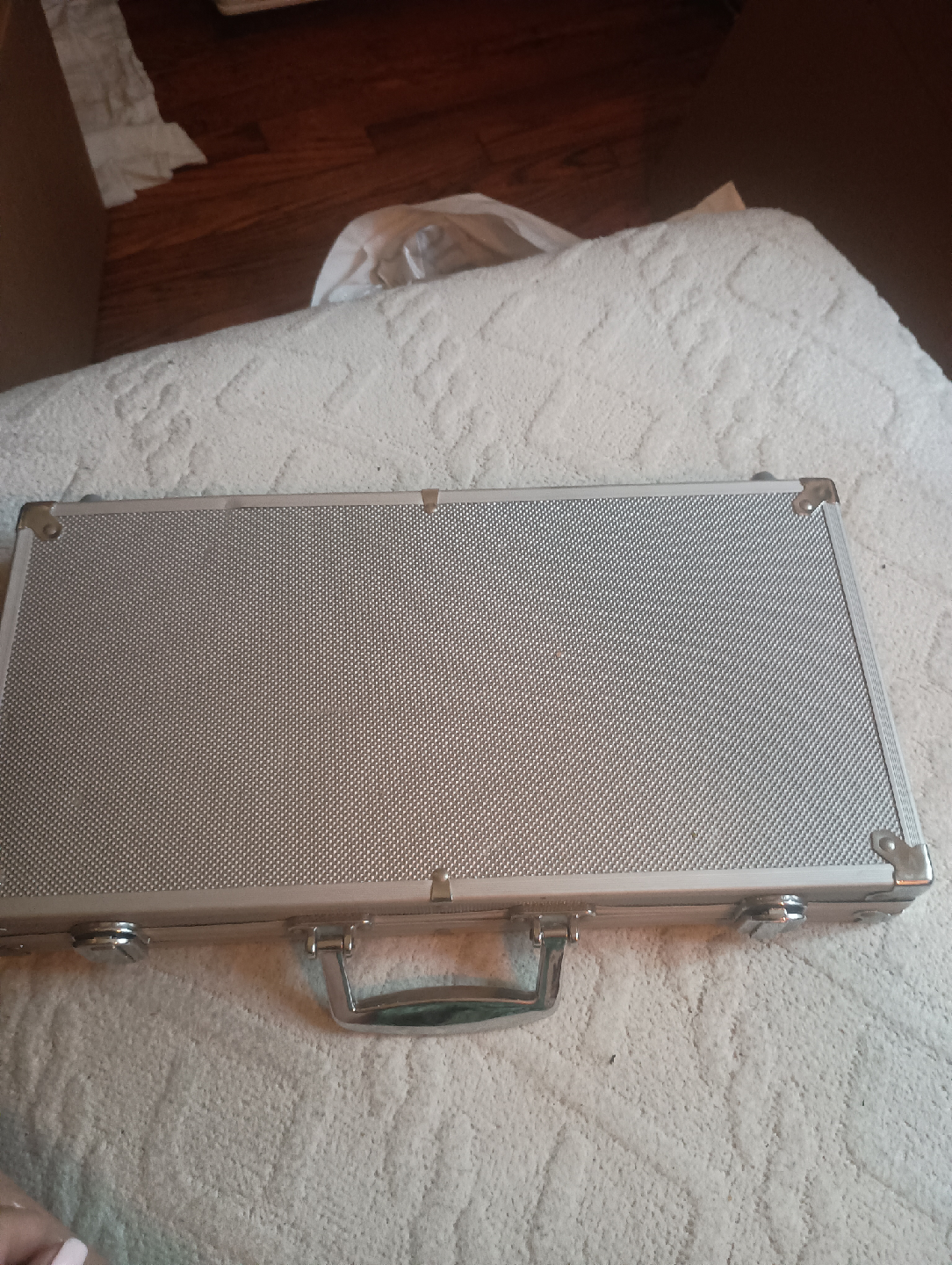 Silver Aluminum Carrying Case - photo 3
