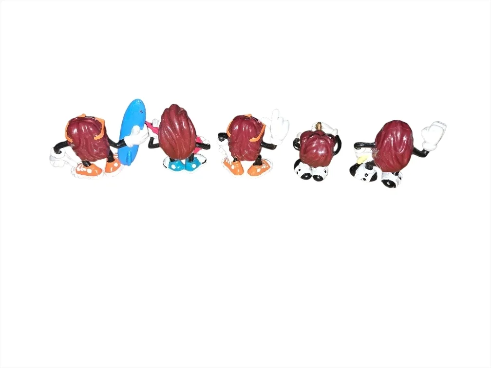 Vintage California Raisins Figurines Lot of 5 image indicator(2)