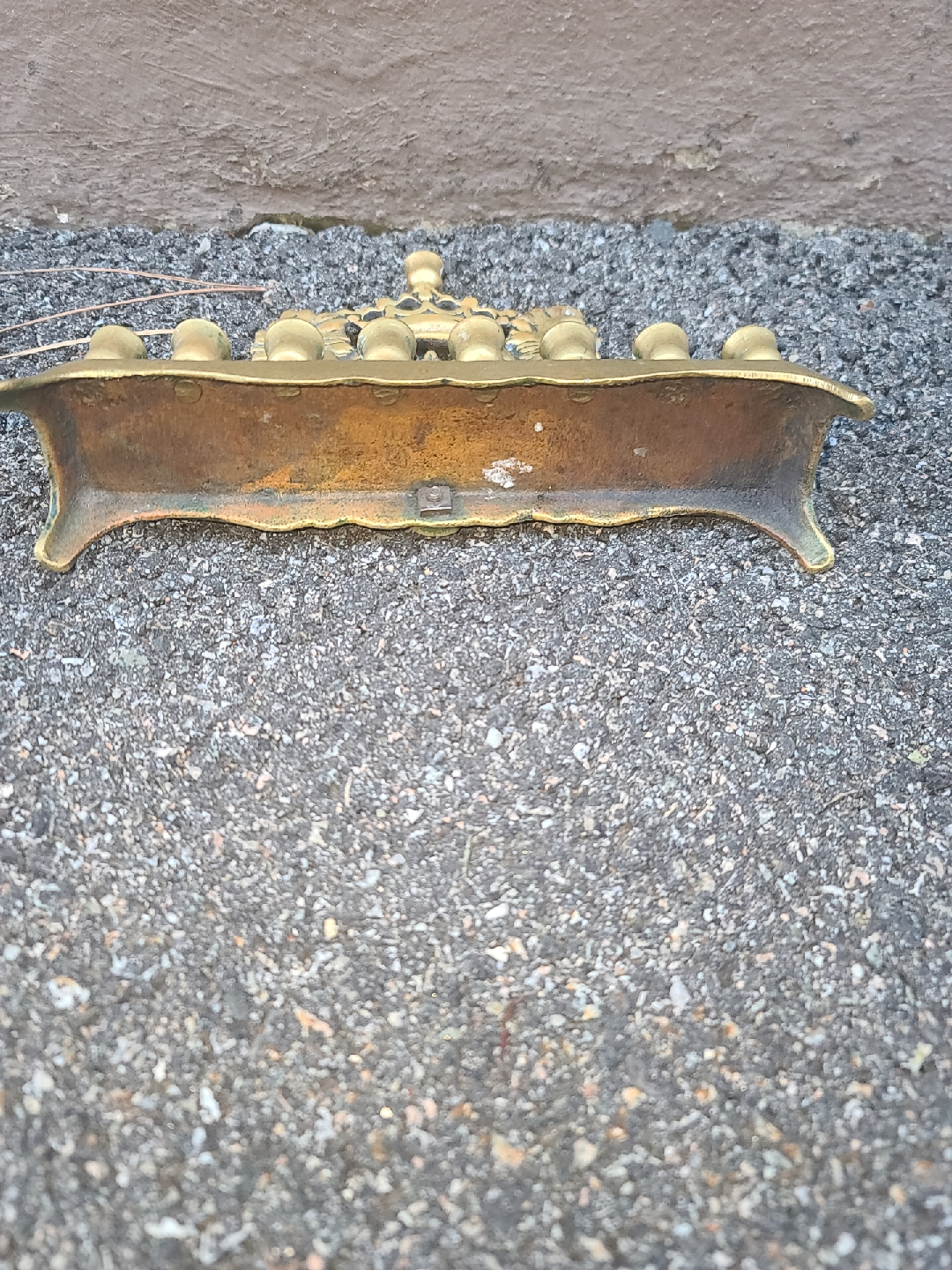 Vintage Brass Menorah - photo 3