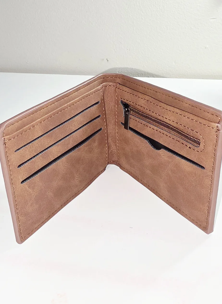 All 3 new Men's Wallet - Brown and Black image indicator(5)