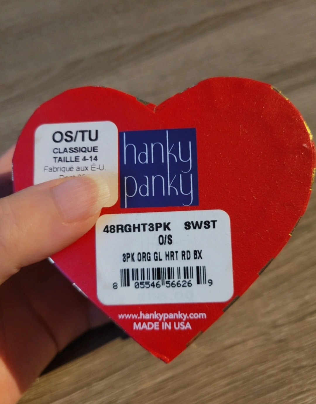 Hanky Panky 3-Pack Original Rise Thong - O/S - photo 4