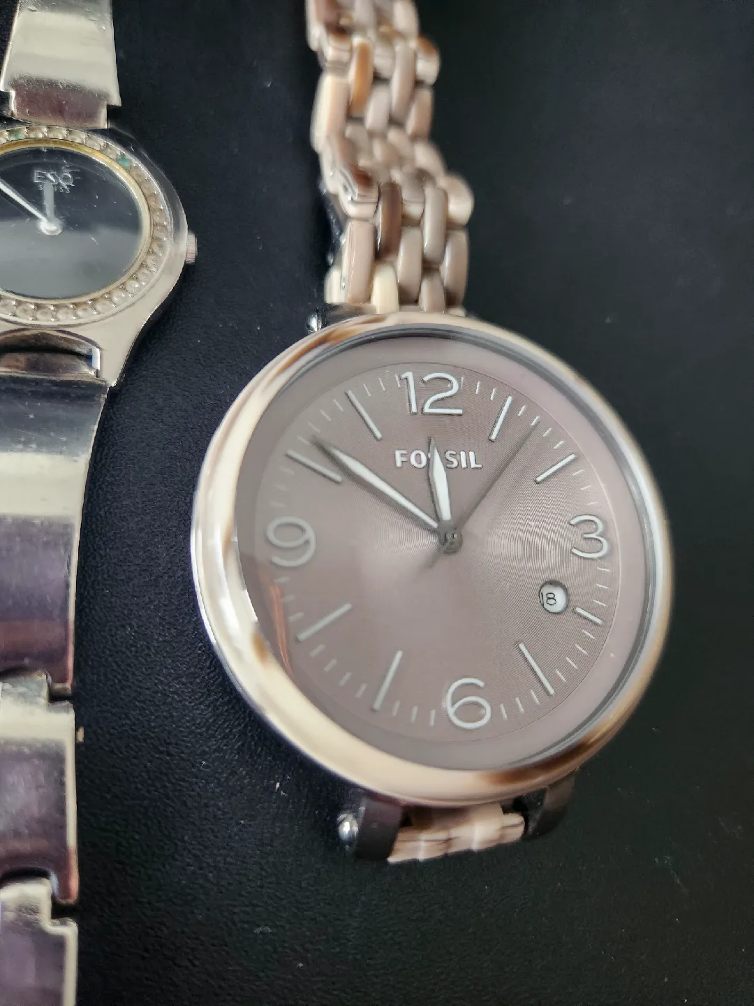 Women's Watches: 2 Fossil and 1 ESQ image indicator(7)