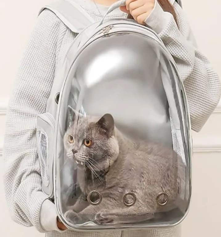New Pet Carrier Backpack - Space Capsule Design image indicator(4)