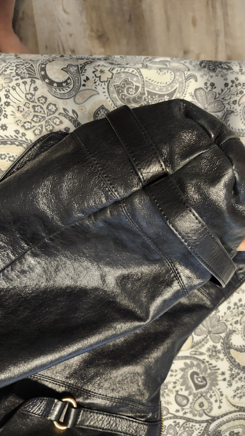 Badgley Mischka Black Leather Shoulder Bag - photo 5