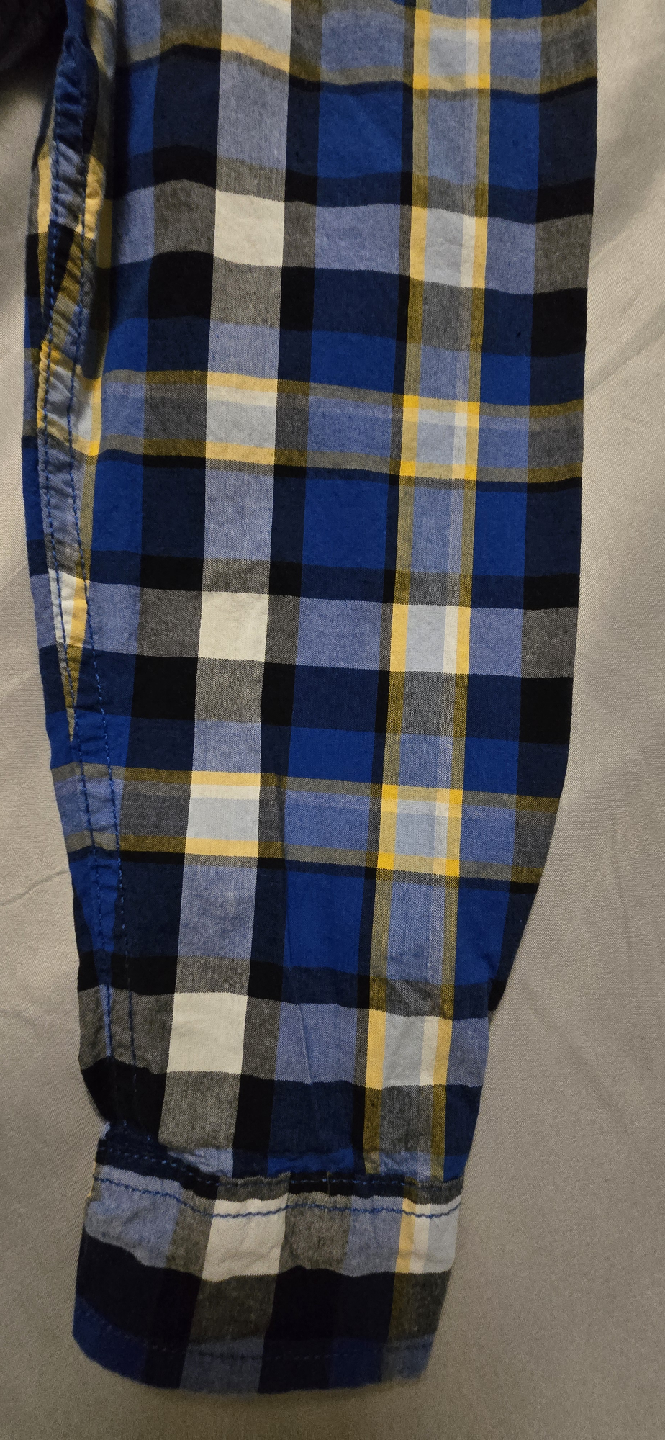 Boys Gymboree Dinotrux Plaid Button-Up Shirt! Size 7 / 8 - photo 5