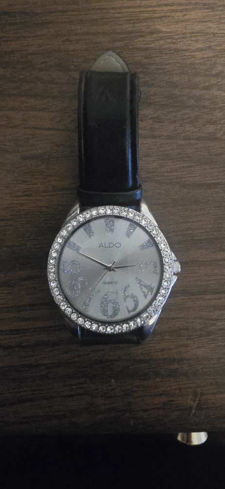 Aldo Quartz Watch with Rhinestones