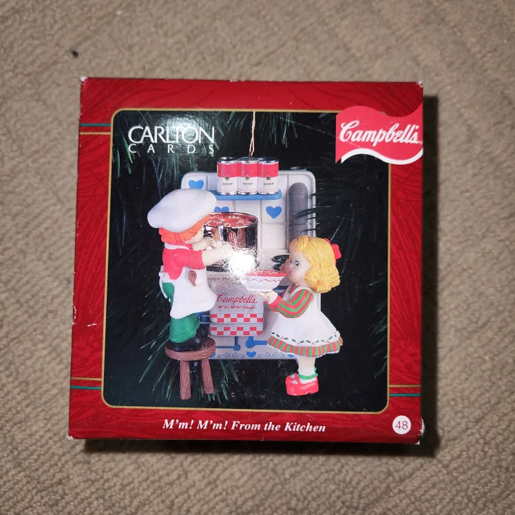 Campbell's M'm! M'm! From the Kitchen Ornament Carlton Cards thumbnail