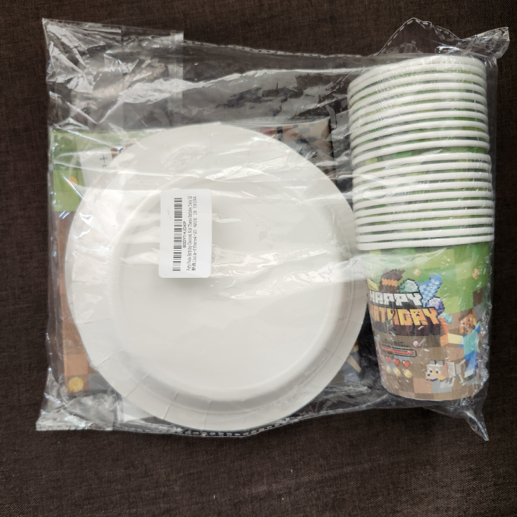 Minecraft Birthday Party Supplies Set - photo 2